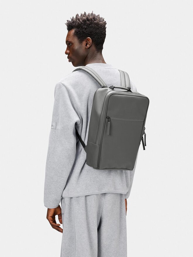 Rains Σακίδιο Rains Book Daypack W3 13260 Γκρι