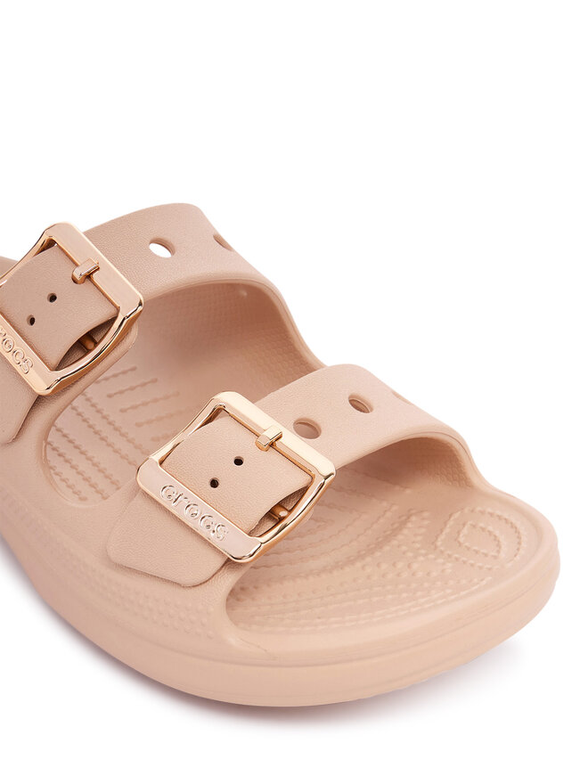 Crocs Шльопанці Crocs Saturday Metallic Buckle 213316 Рожевий