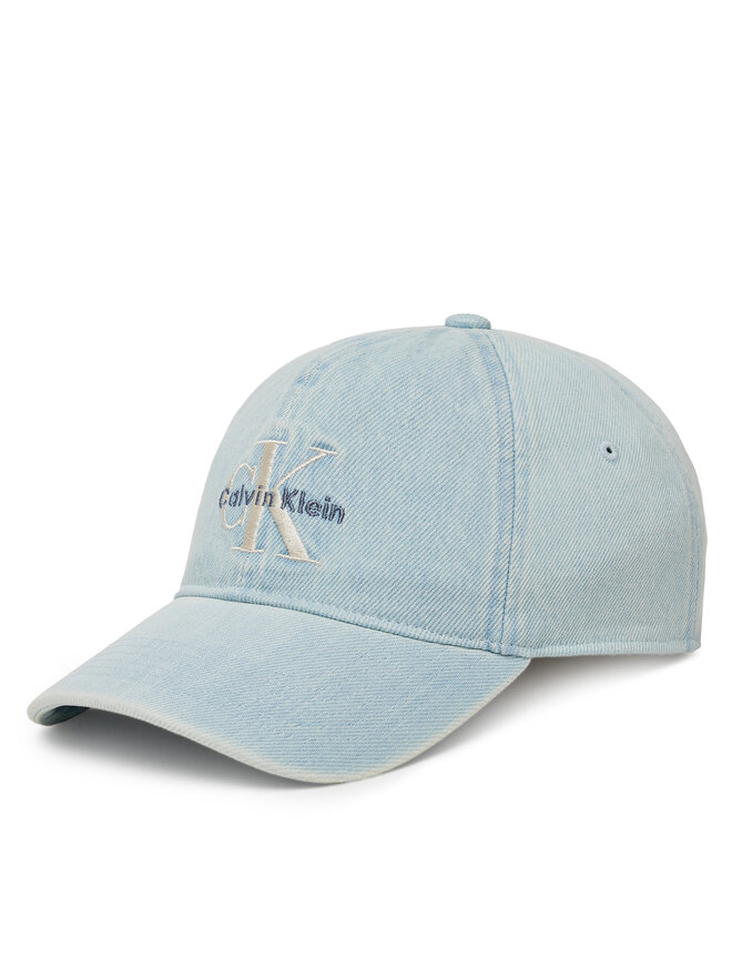 Calvin Klein Jeans Бейсболка Calvin Klein Jeans Monologo LV04G5007G Голубий