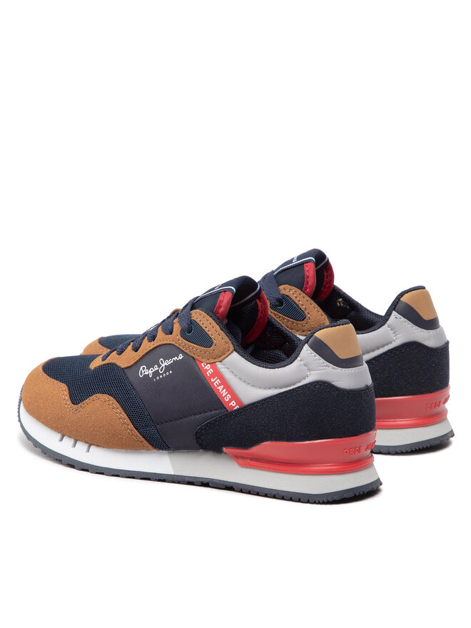 Pepe Jeans Снікерcи Pepe Jeans London One Basic B PBS30540 Cиній