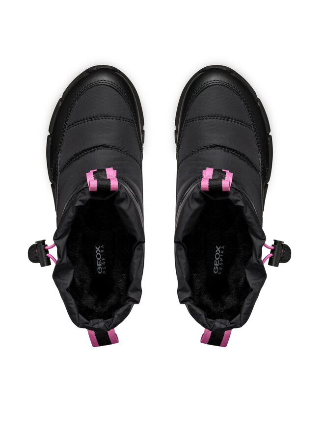 Geox Sněhule Geox J Flexyper Girl B Ab J46APB 0FU54 C9B8L M Černá