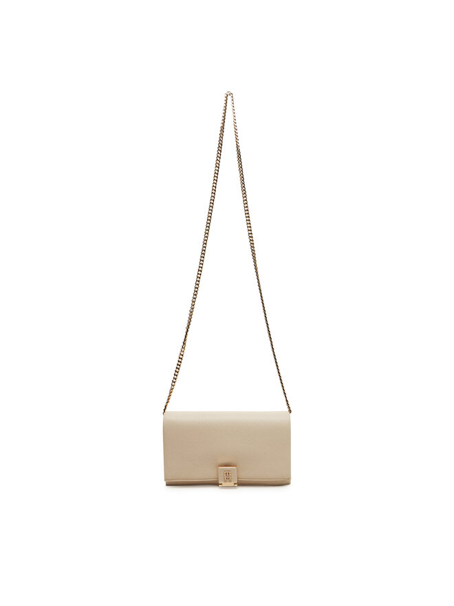 Tommy Hilfiger Táska Tommy Hilfiger Th Her Flap W/Chain AW0AW17403 Bézs