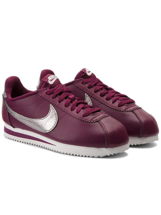 Nike cortez femme bordeaux clearance