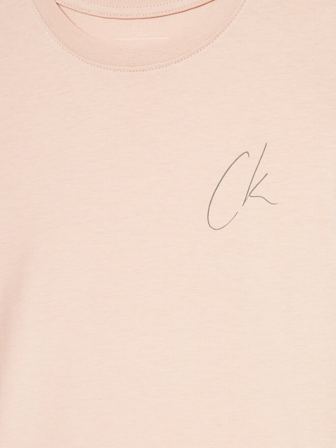 Calvin Klein Jeans Calvin Klein Jeans T-Shirt Signage IG0IG02624 Rosa Slim Fit