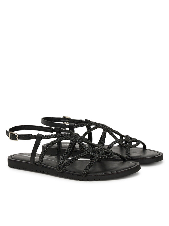 Gioseppo Σανδάλια Gioseppo Orland 75107-P Μαύρο
