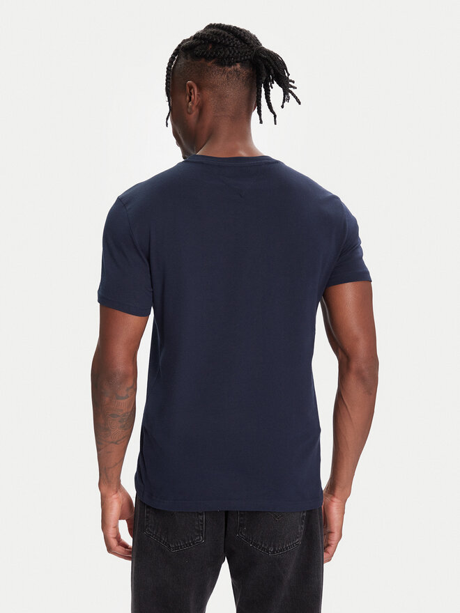 Tommy Jeans Tommy Jeans T-Shirt-Set DM0DM20687 Dunkelblau Slim Fit