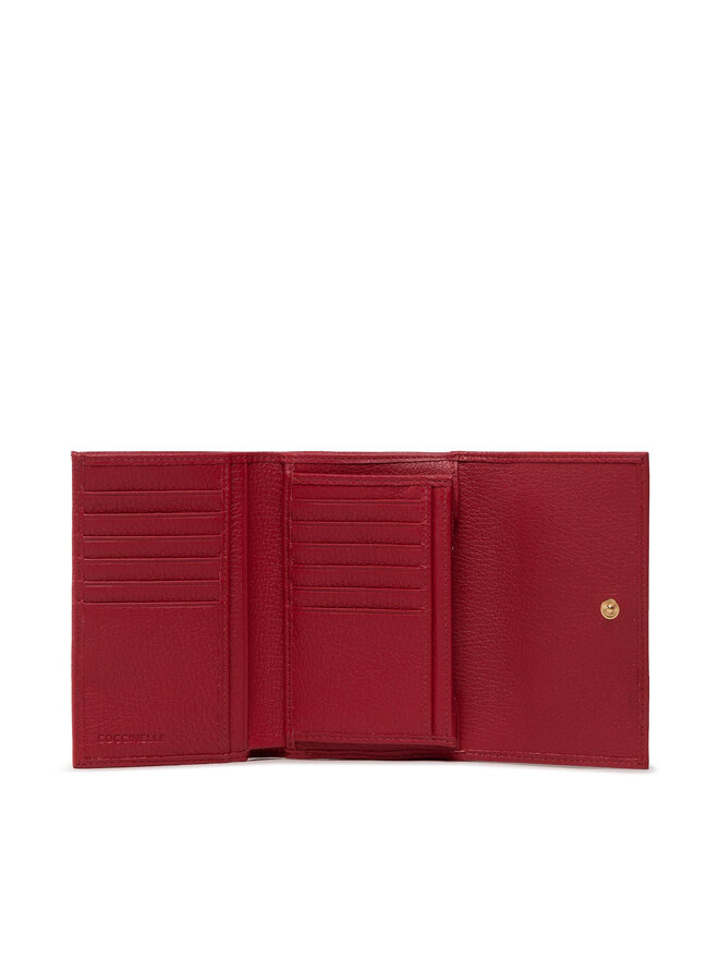 Coccinelle Große Damen Geldbörse Coccinelle MW5 Metallic Soft E2 MW5 11 66 01 Rot