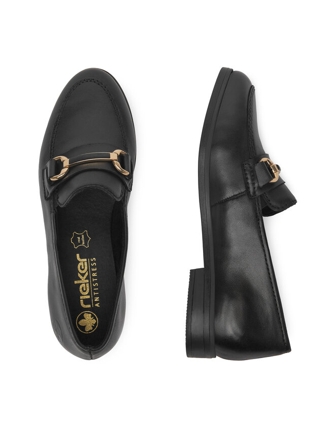 Rieker Mocassini Rieker 46262-01 Nero