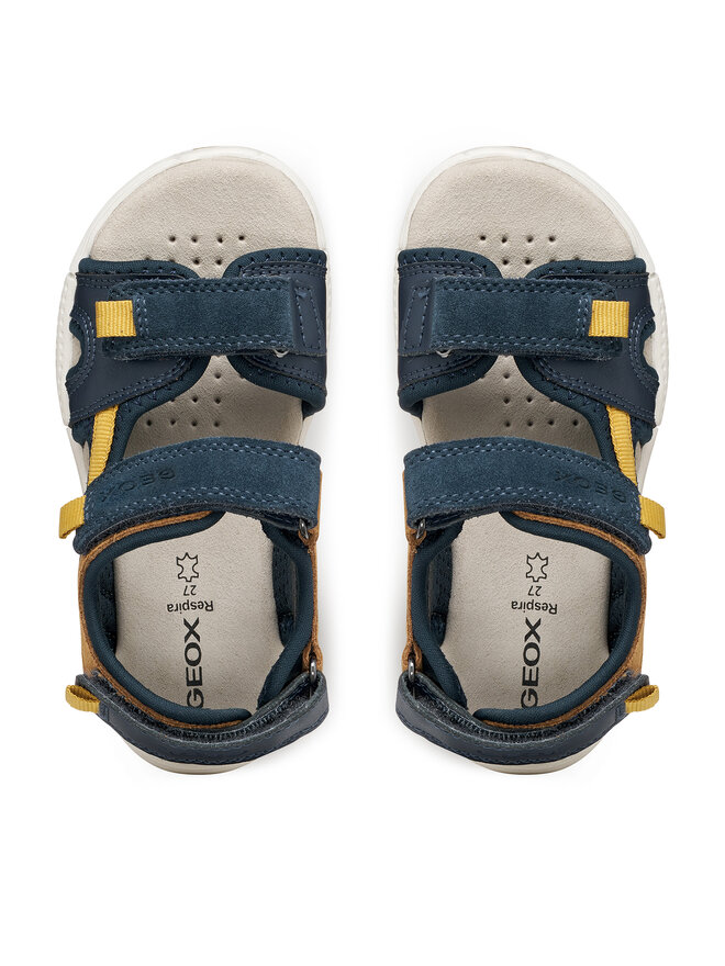 Geox Sandalen Geox J Sandal Alben Boy J35AVA 01522 CF42Q M Dunkelblau