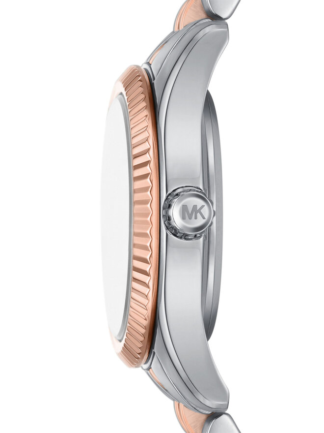 Michael Kors Комплект часовник и гривна Michael Kors Lexington MK4817SET Бял