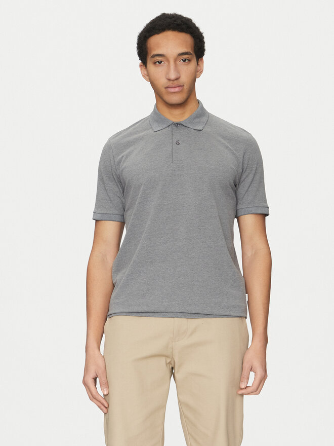 Selected Homme Selected Homme Pólóing 16095851 Szürke Slim Fit