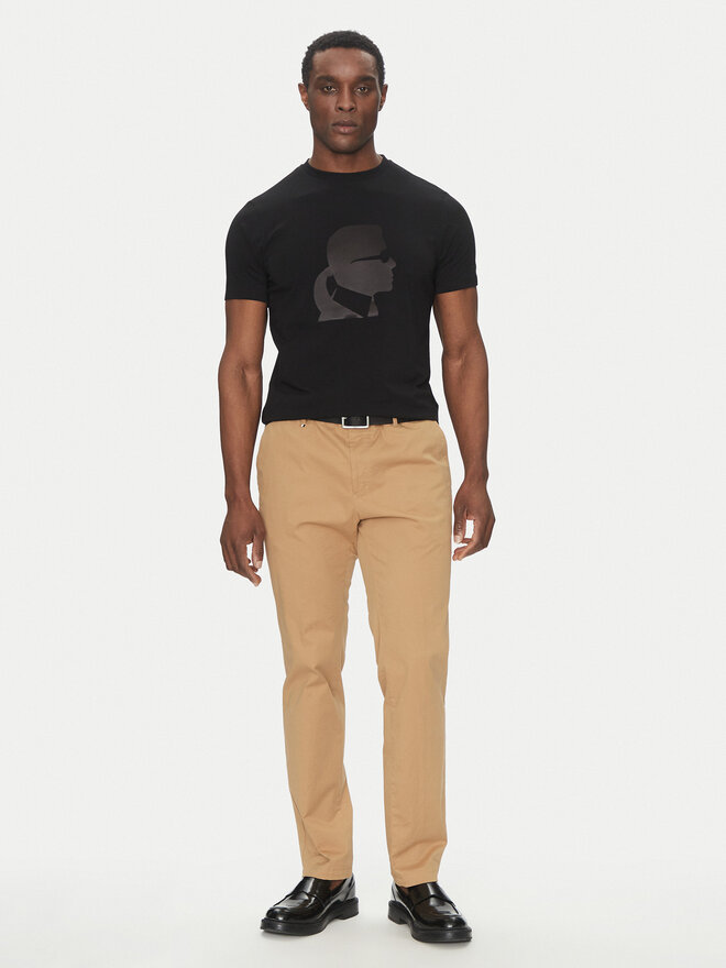 KARL LAGERFELD KARL LAGERFELD T-Shirt 755054 552221 Schwarz Regular Fit