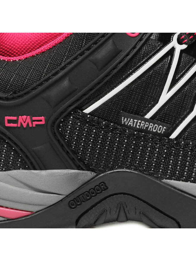 CMP Botas de trekking CMP Rigel Low Wmn Trekking Shoes Wp 3Q54456 Negro
