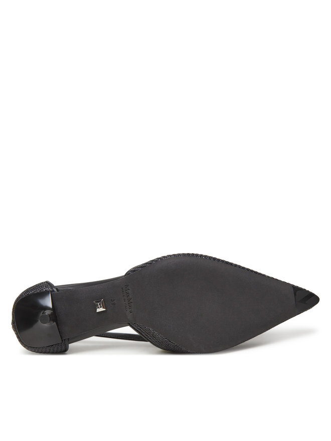 Max Mara Γόβες Max Mara Strawpump 2514521312600 Μαύρο