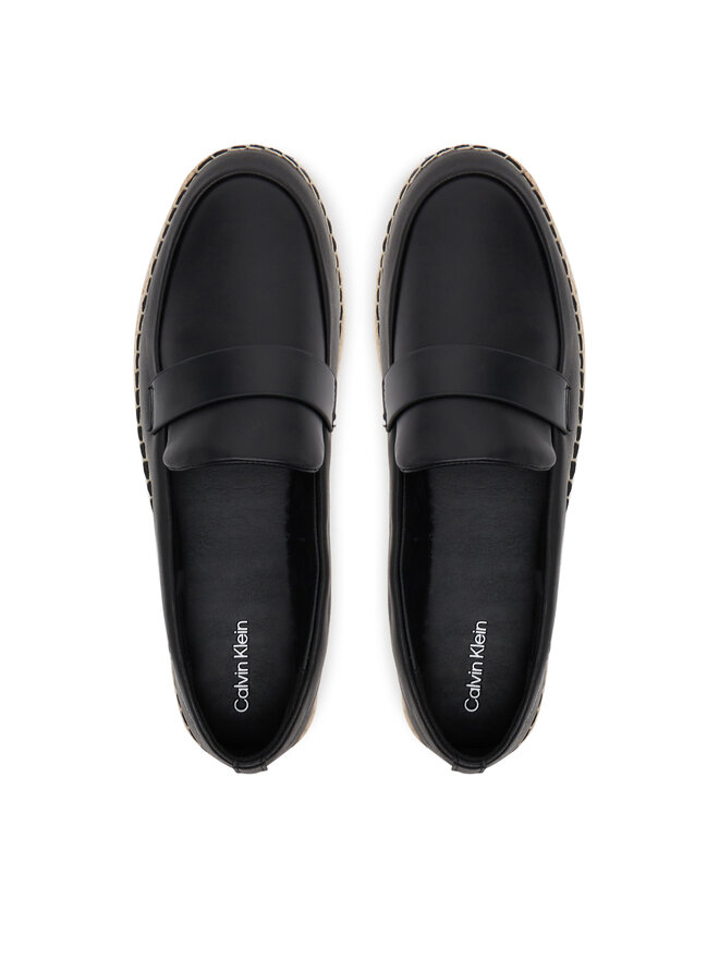 Calvin Klein Espadrilles Calvin Klein Espadrille W/Ck Hw - Lth HW0HW02390 Melns