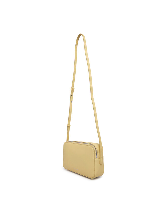 Calvin Klein Handtasche Calvin Klein Foil Logo Elongated Camera Bag LV04F3276G Gelb