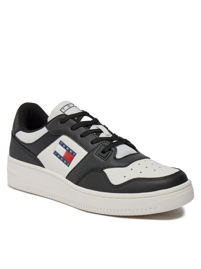 Tommy Jeans Sneakers Tommy Jeans Tjm Retro Basket Ess EM0EM01395 Bianco
