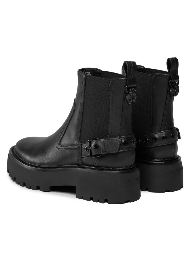 Kurt Geiger Ghete Jodhpur Kurt Geiger 225-Matilda Chelsea Boot 655000109 Negru