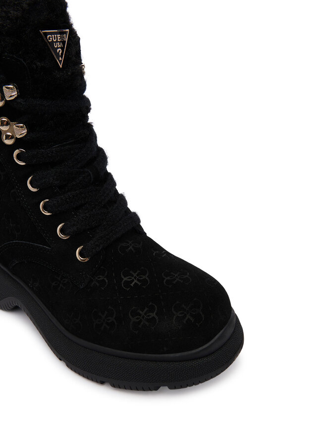 Guess Schnürschuhe Guess FLFVIK SUE10 Schwarz