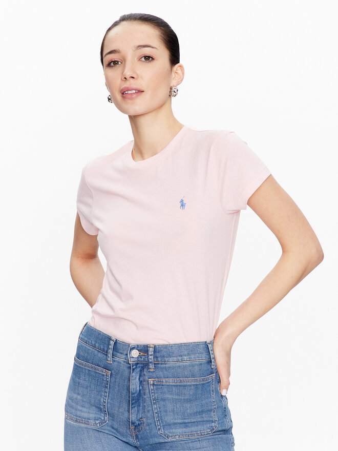 Polo Ralph Lauren Polo Ralph Lauren T-Shirt 211898698004 Rosa Regular Fit