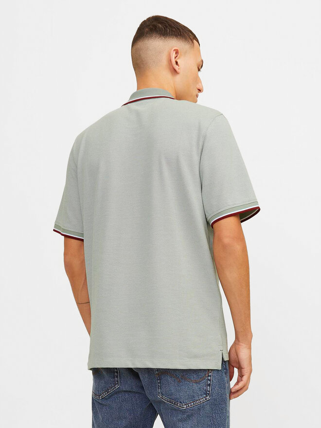 Jack&Jones Jack&Jones Pólóing Bluwin 12169064 Szürke Regular Fit