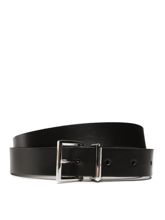 Calvin Klein Damengürtel Calvin Klein Archival Chain Sqr Belt 25 Mm K60K610210 Schwarz