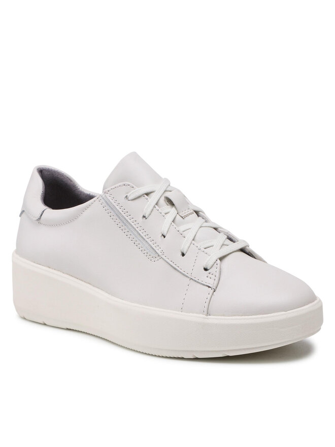 Clarks Снікерcи Clarks Layton Lace 261620854 Білий