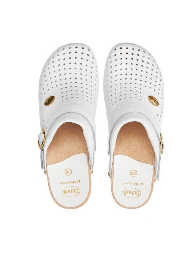 Scholl Ciabatte Scholl Clog S/Comf.B/S Ce F20176 1065 360 Bianco