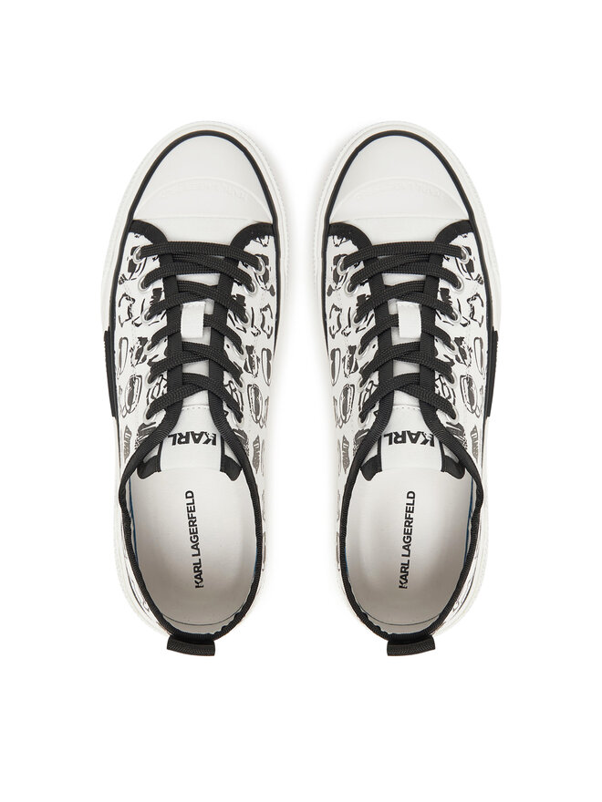 KARL LAGERFELD Tornacipő KARL LAGERFELD KL60612T Fehér