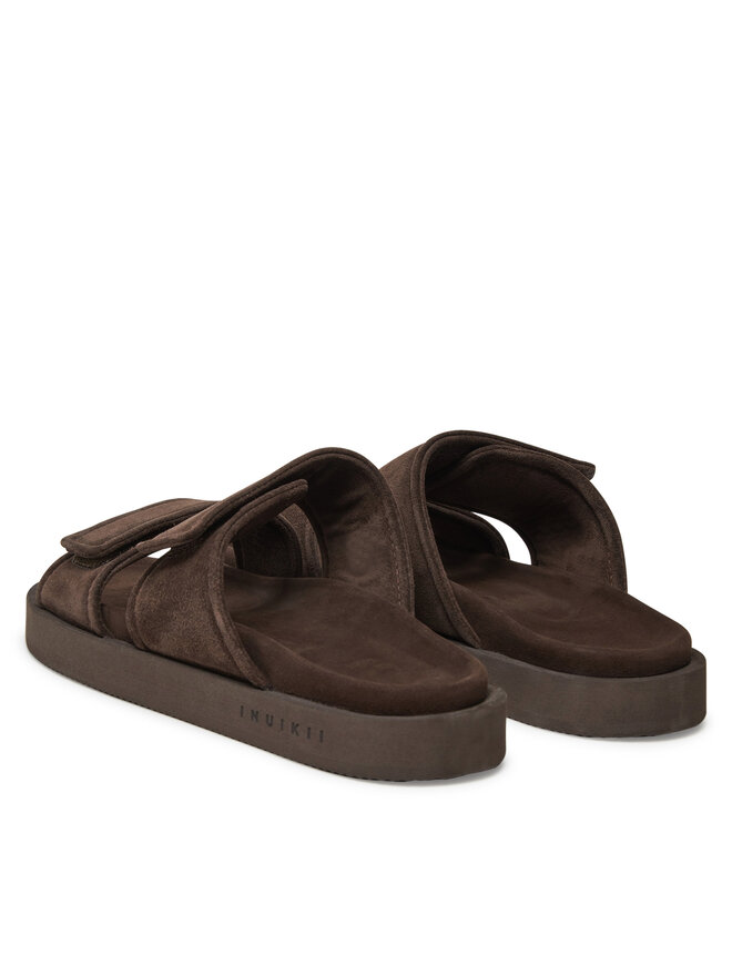 Inuikii Шльопанці Inuikii Suede Double Band 50102-510 Коричневий