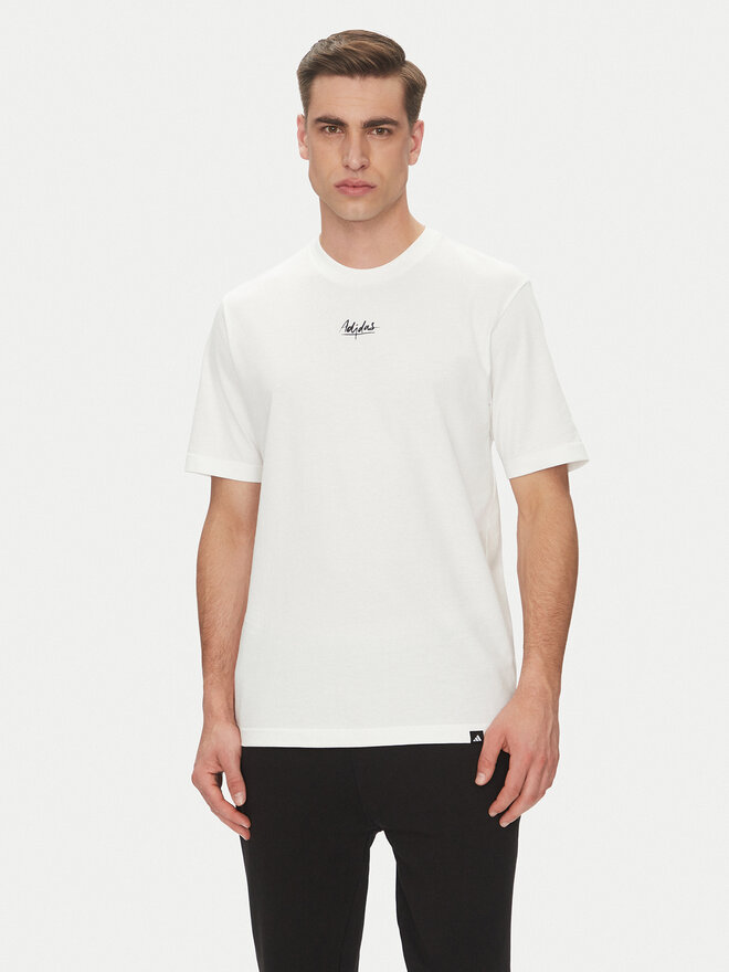 adidas Футболка Lounge Still Life Lemons Graphic JN7366 Білий