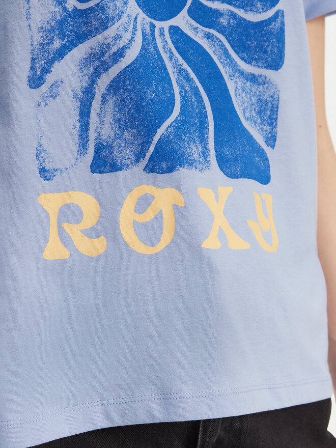 Roxy Roxy Majica ERJZT05911 Modra Regular Fit