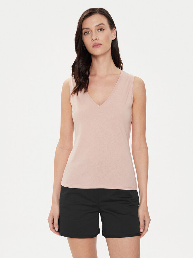 Sisley Sisley Τοπ 3I1XLH00S Ροζ Regular Fit