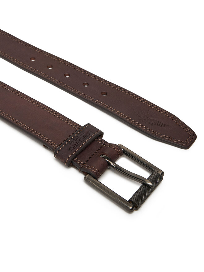 Aeronautica Militare Pasek Męski Aeronautica Militare 251CP237PL181 Brązowy