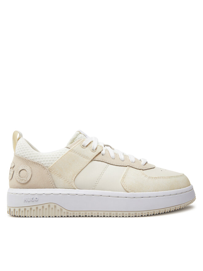 HUGO Sneakersy Hugo Kilian Tenn Dnmpu 50517155 Écru