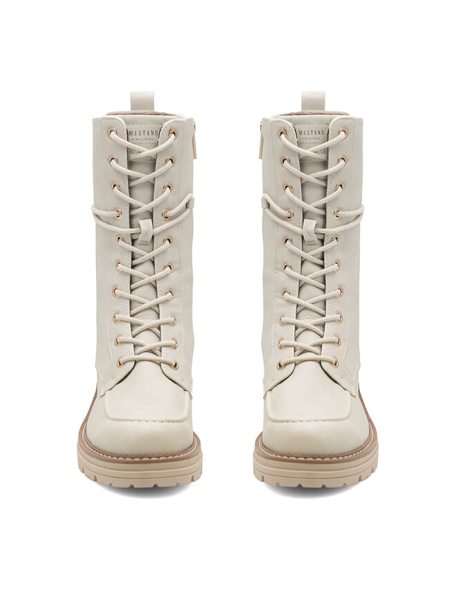 Mustang Schnürschuhe Mustang 1437-503 Weiß