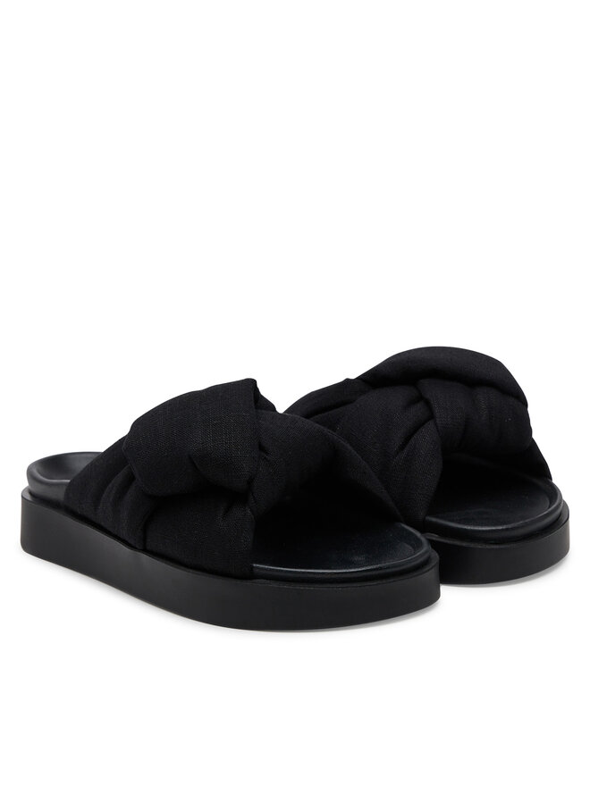 Inuikii Pantoletten Inuikii Oversized 70104-147 Schwarz