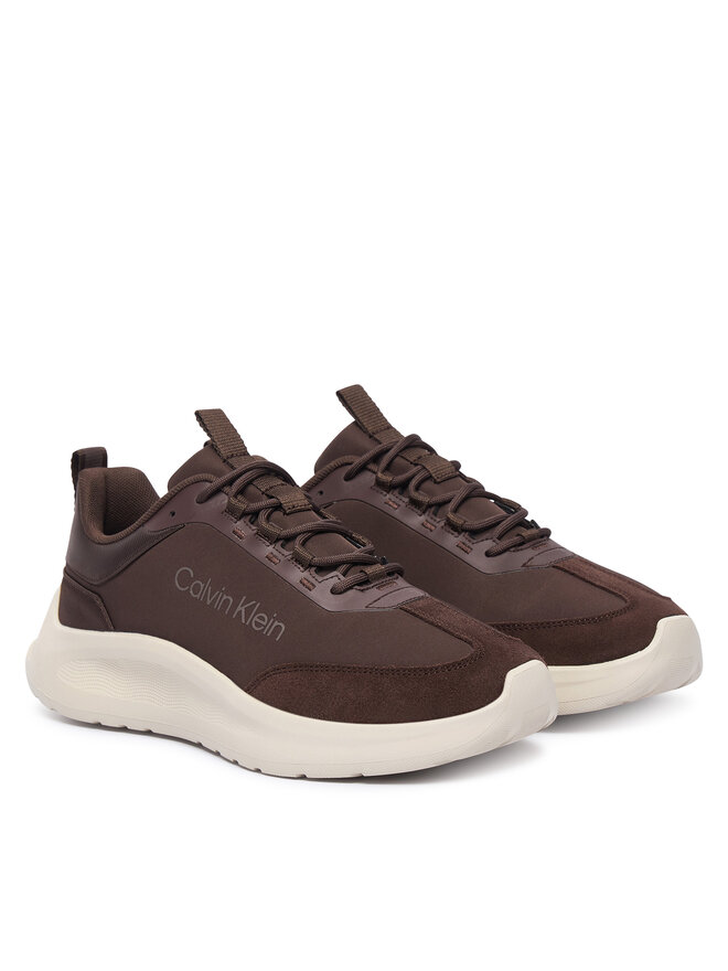 Calvin Klein Sneakers Calvin Klein Light Eva Runner Nyl-Sue HW0HW03149 Dunkelrot