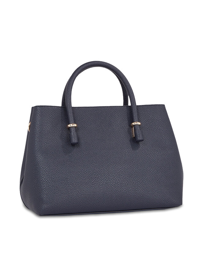 Handtasche Tommy Hilfiger Th Emblem Satchel Corp AW0AW15286