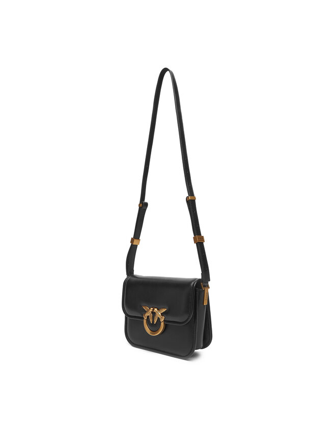 PINKO Kabelka PINKO Love Box Bag Fl Mini PE 25 PLTT 104297 A26J Černá