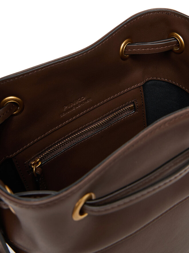 PINKO Handtasche PINKO Secchiello Mini Al 25-26 104303 A0QO Braun