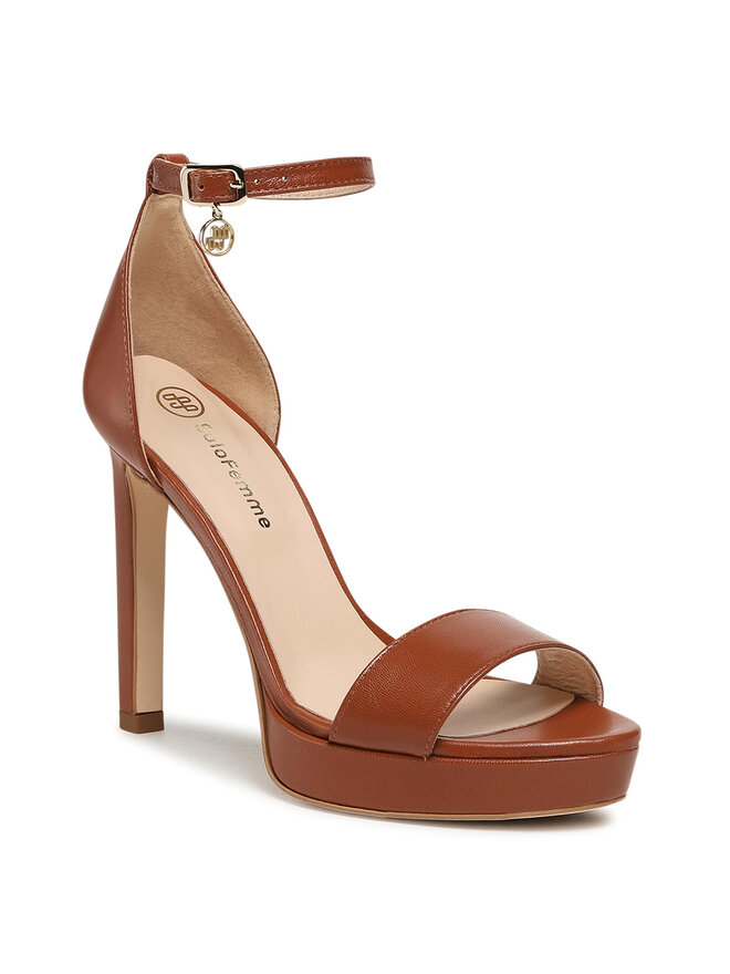 Solo Femme Босоніжки Solo Femme 47701-01-K78/000-07-00 Коричневий