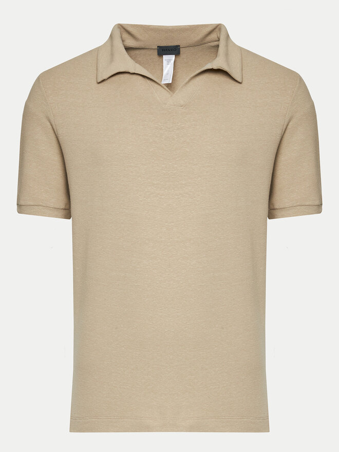 Hanro Hanro Pólóing Loungy Summer 75918 Bézs Slim Fit
