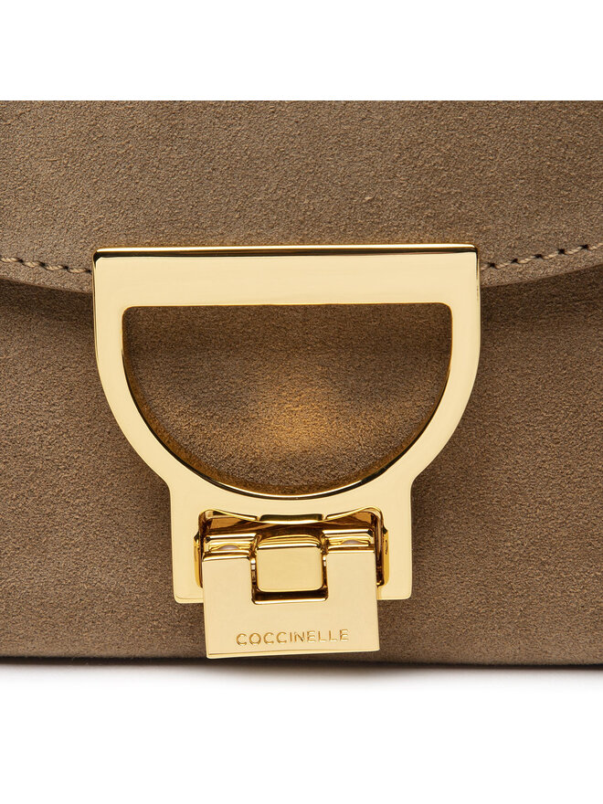 Coccinelle Дамска чанта Coccinelle MD6 Arlettis Suede E1 MD6 15 04 01 Кафяв
