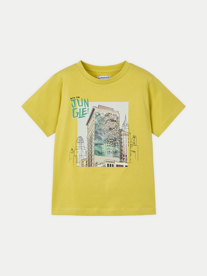 Mayoral Mayoral Camiseta 3043 Amarillo Regular Fit