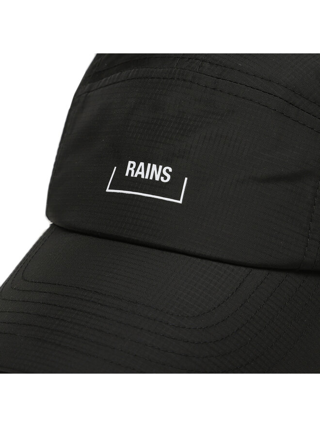 Rains Καπέλο Jockey Rains Garment Cap 20200 Μαύρο
