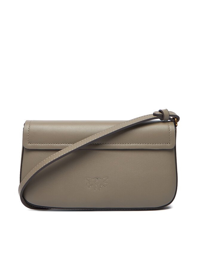 Сумка PINKO Saddle Flat AI 25-26 PCPL 105349 A1ZX Сірий | evzuttya