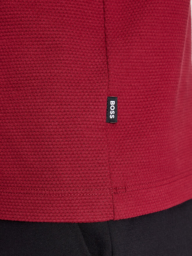 BOSS BOSS Póló Tiburt 240 50452680 Piros Regular Fit