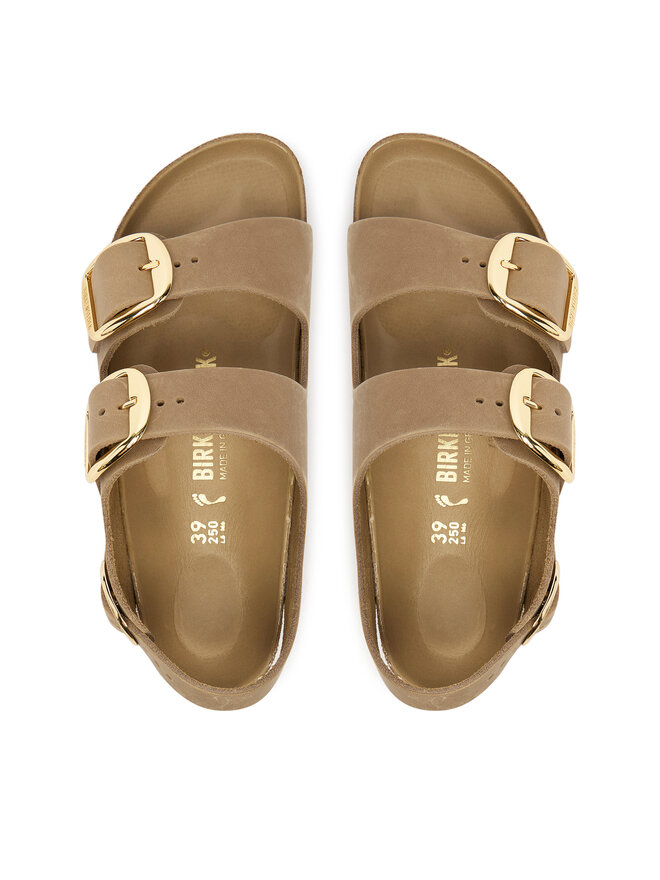 Birkenstock Sandalen Birkenstock Milano Big Buckle Hex 1031782 Braun