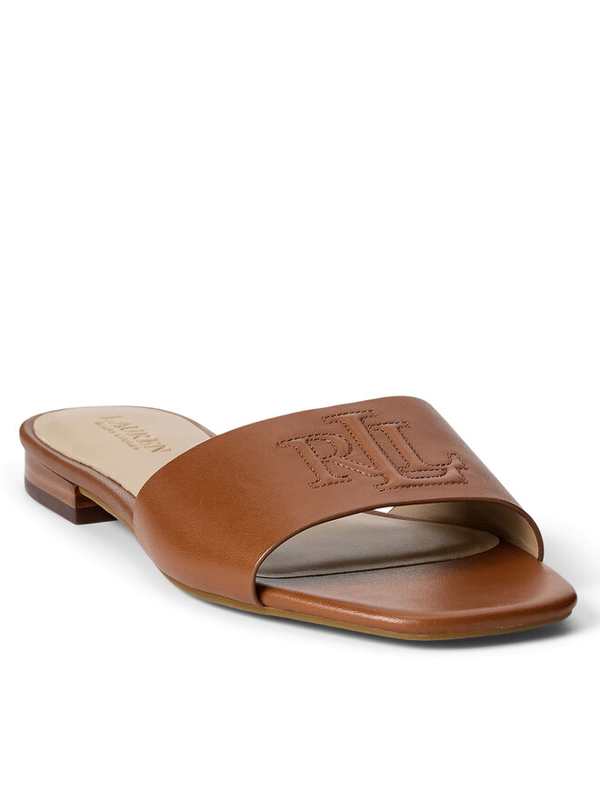 LAUREN RALPH LAUREN Klapki LAUREN RALPH LAUREN 802959142002 Brązowy